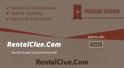 rentalclue.com