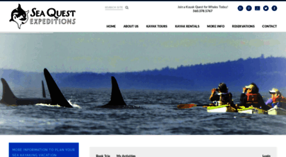 reservations.sea-quest-kayak.com