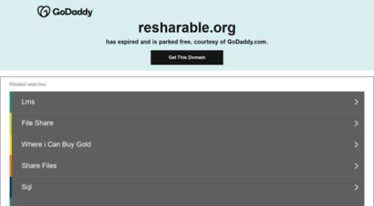 resharable.org