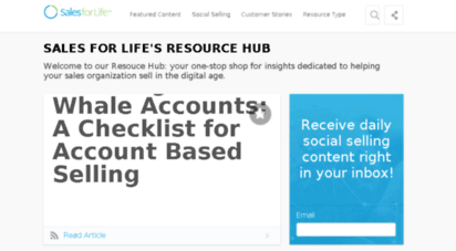 resources.salesforlife.com