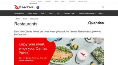 restaurants.qantaspoints.com