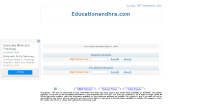 results.educationandhra.com