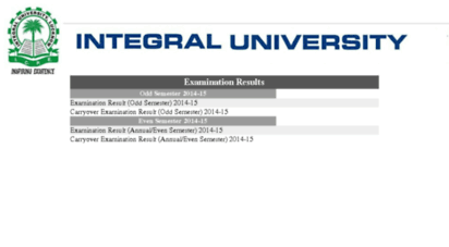 results.integraluniversity.ac.in