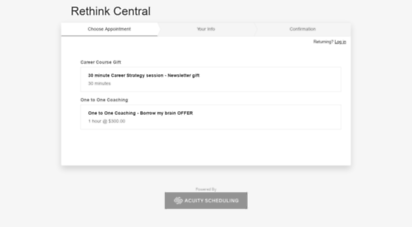 rethinkcentral.acuityscheduling.com