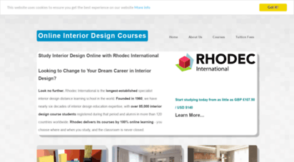 Welcome To Rhodec Edu Interior Design College Online