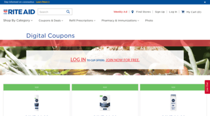 riteaid.couponselectionpage.com