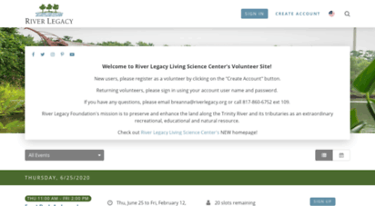 riverlegacy.volunteerhub.com
