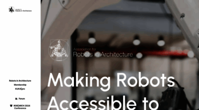 robotsinarchitecture.org