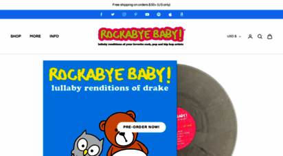 rockabyebabymusic.com