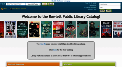 rowlett.biblionix.com