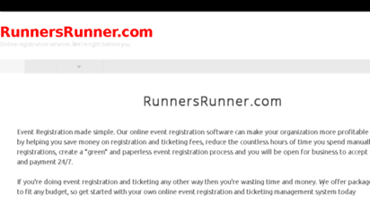 runnersrunner.com