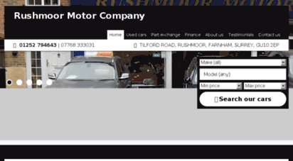 rushmoormotor-cars.co.uk