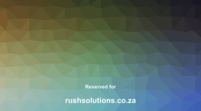 rushsolutions.co.za