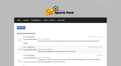 sahlenssportspark.leagueapps.com