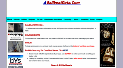sailboatdata.com