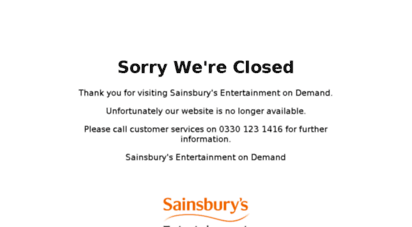 sainsburysentertainment.co.uk