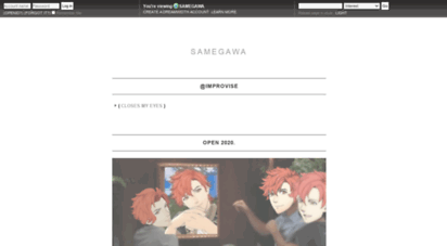 samegawa.dreamwidth.org