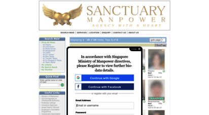 sanctuary.netmaid.com.sg