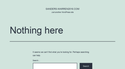 sanders-warren2016.com
