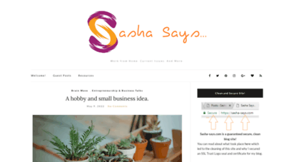 sasha-says.com