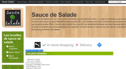 sauce-salade.com