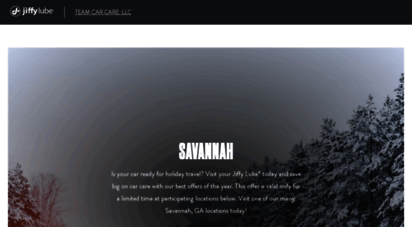 savannah.jiffylube.com
