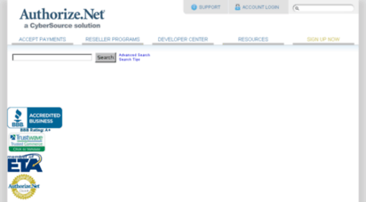 search.authorize.net