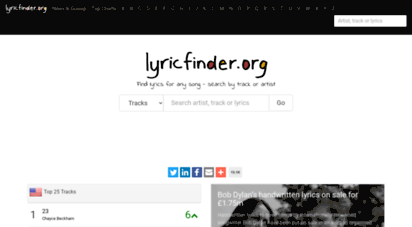 search.lyricfinder.org