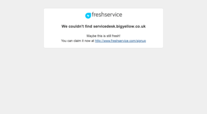 servicedesk.bigyellow.co.uk