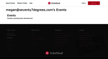 seventy7degrees.ticketbud.com