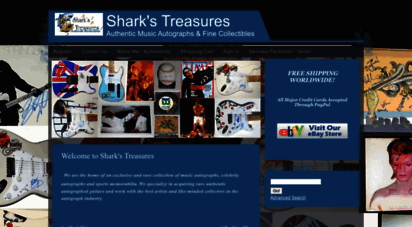 sharkstreasures.com