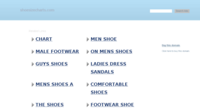 shoesizecharts.com