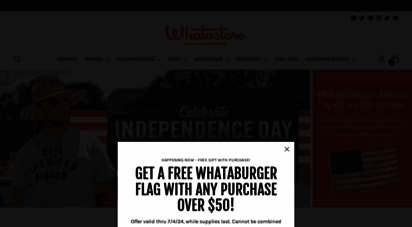 Shop Whataburger Merch  Apparel, Hats, Ketchup & More – WHATASTORE