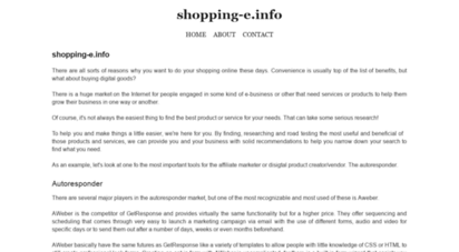 shopping-e.info
