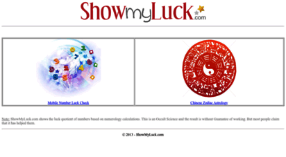 showmyluck.com