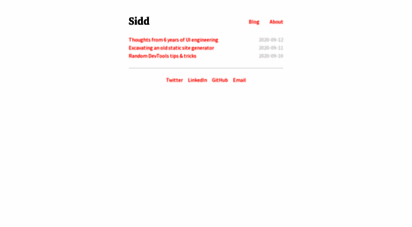 sidd.com