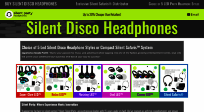 silentdiscoheadphones.com