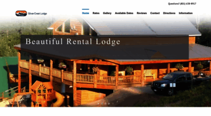 Welcome To Silvercrestlodgeutah Com Rental Cabin Park City Utah