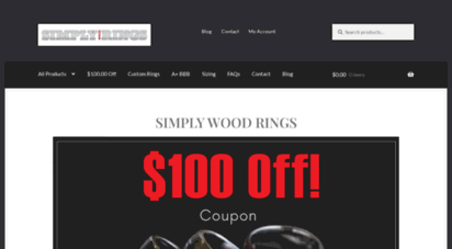 simplywoodrings.com