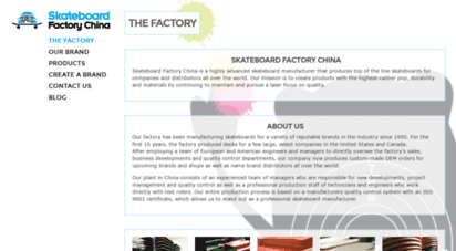 skateboard-factory-china.com