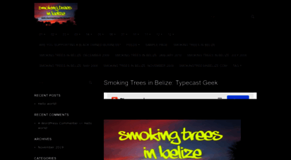 smokingtreesinbelize.com