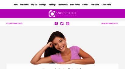 snapshootphotobooth.com