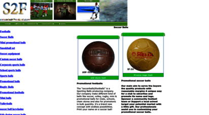 soccerballs2football.com