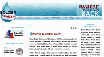 soldierwater.com