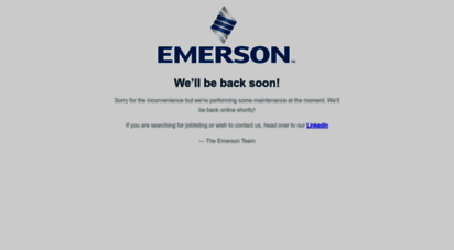 sorry.emerson.com