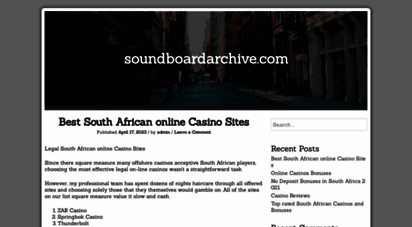 soundboardarchive.com