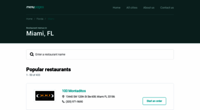 southflorida.menupages.com
