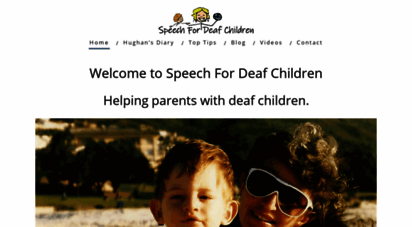 speechfordeafchildren.com