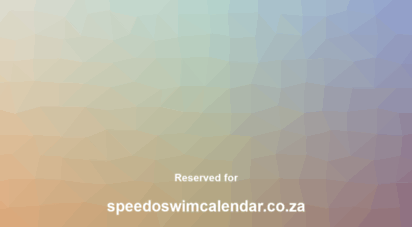 speedoswimcalendar.co.za