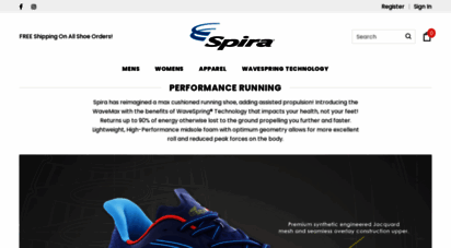 spirafootwear.com